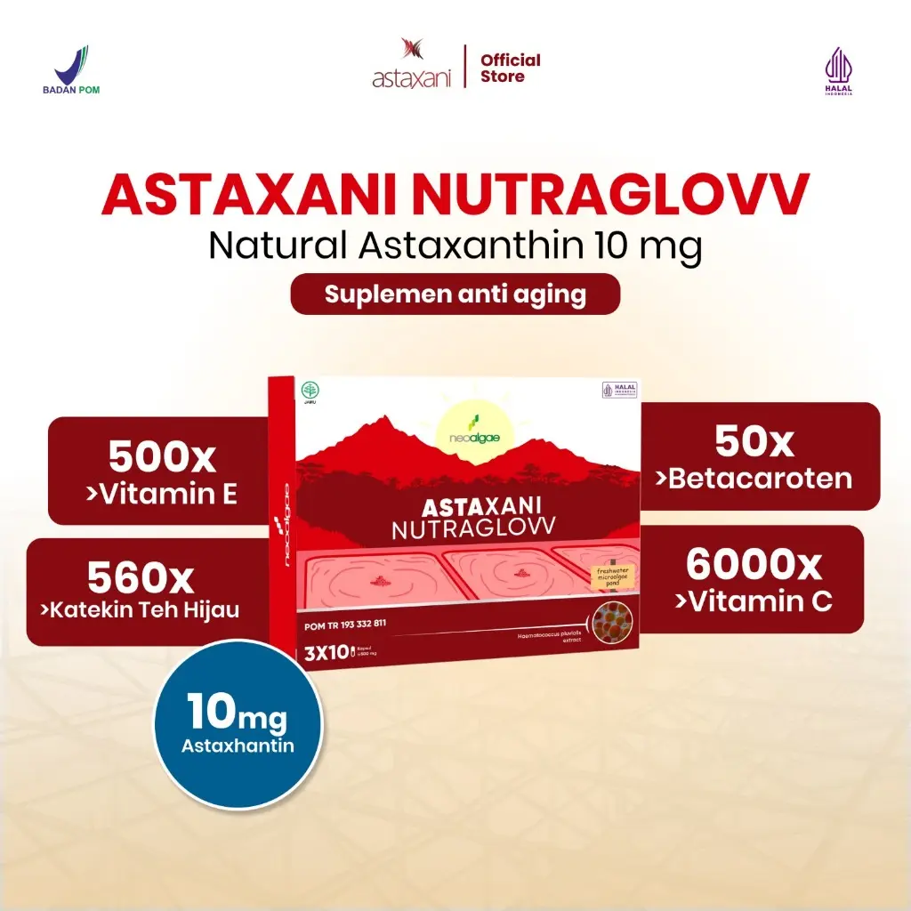 Astaxani - Astaxanthin Terbaik 100% Halal